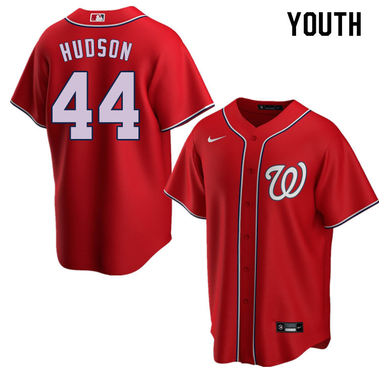Nike Youth #44 Daniel Hudson Washington Nationals Baseball Jerseys Sale-Red